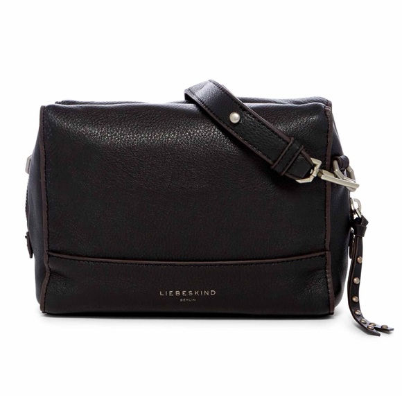 Liebeskind Handbags - Black Leather Crossbody Bag by Liebeskind Berlin